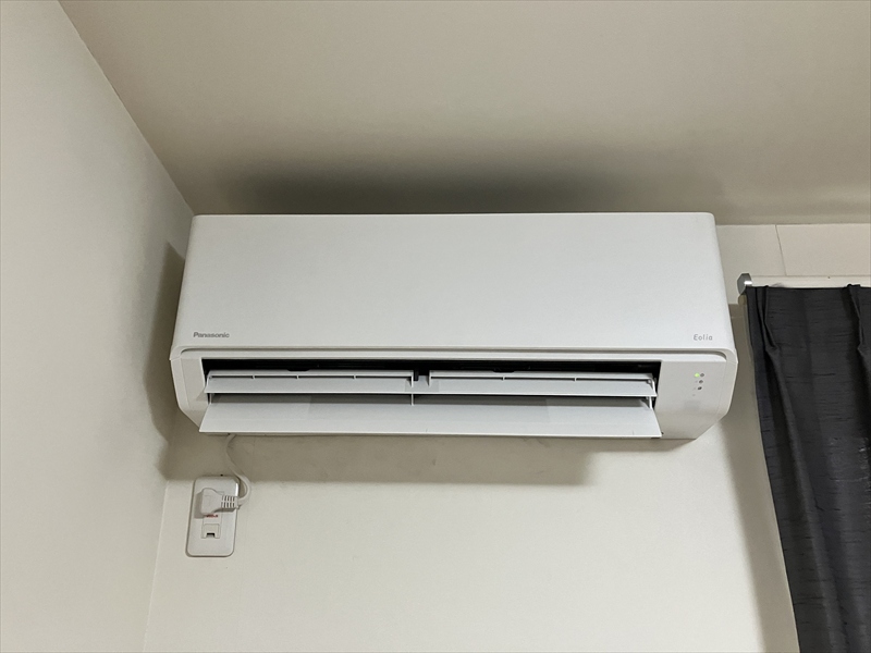 隠蔽配管 エアコン交換工事_施工事例3