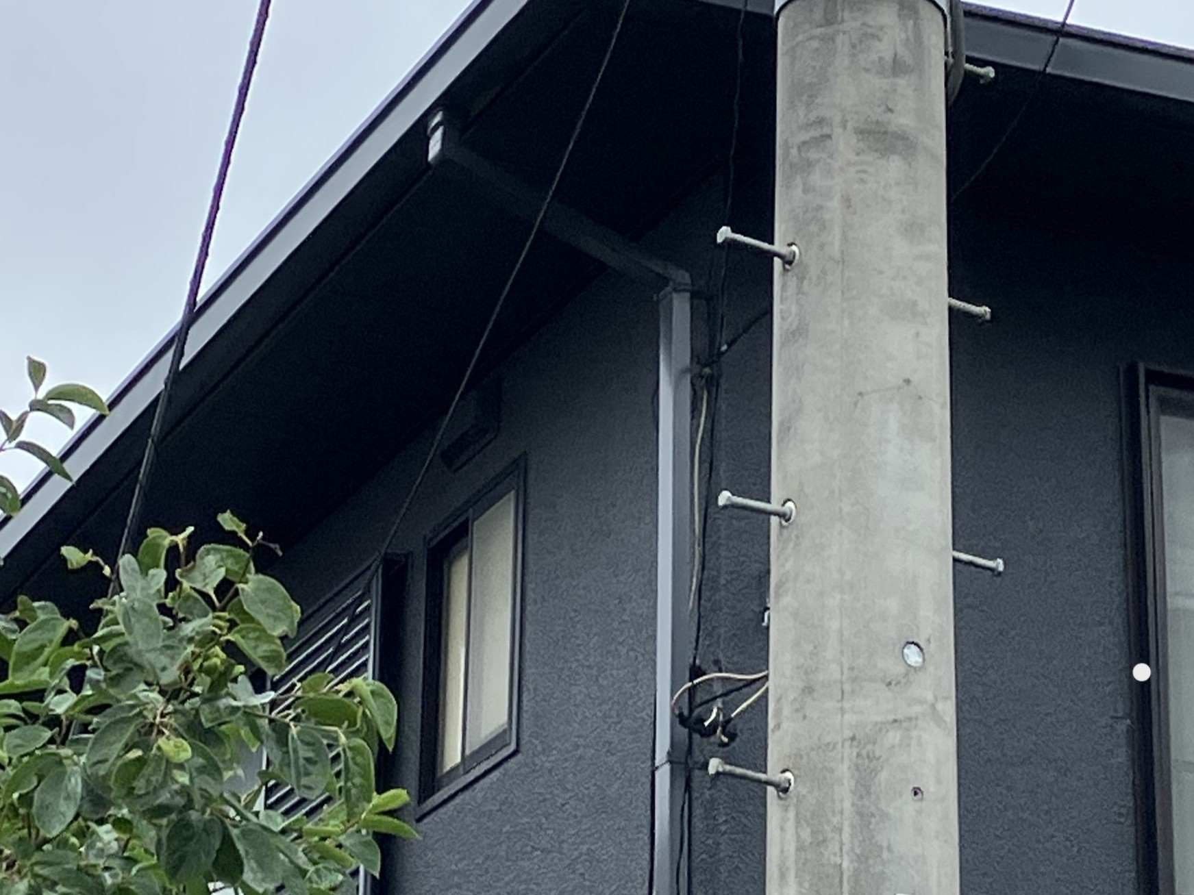 平面アンテナ+BSアンテナ（ブラック）設置工事_施工前