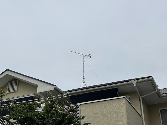 アンテナ建て直し工事_施工前