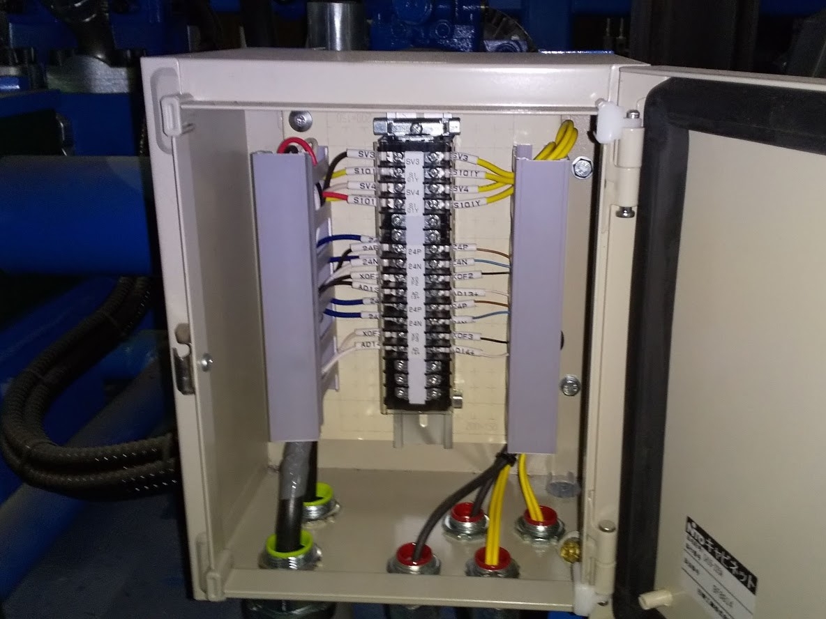動力設備用　電源敷設工事1