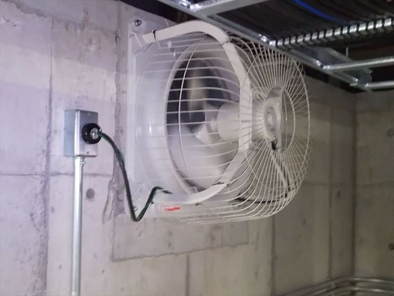 動力設備用　電源敷設工事_施工前