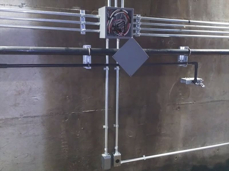 動力設備用　電源敷設工事_施工後