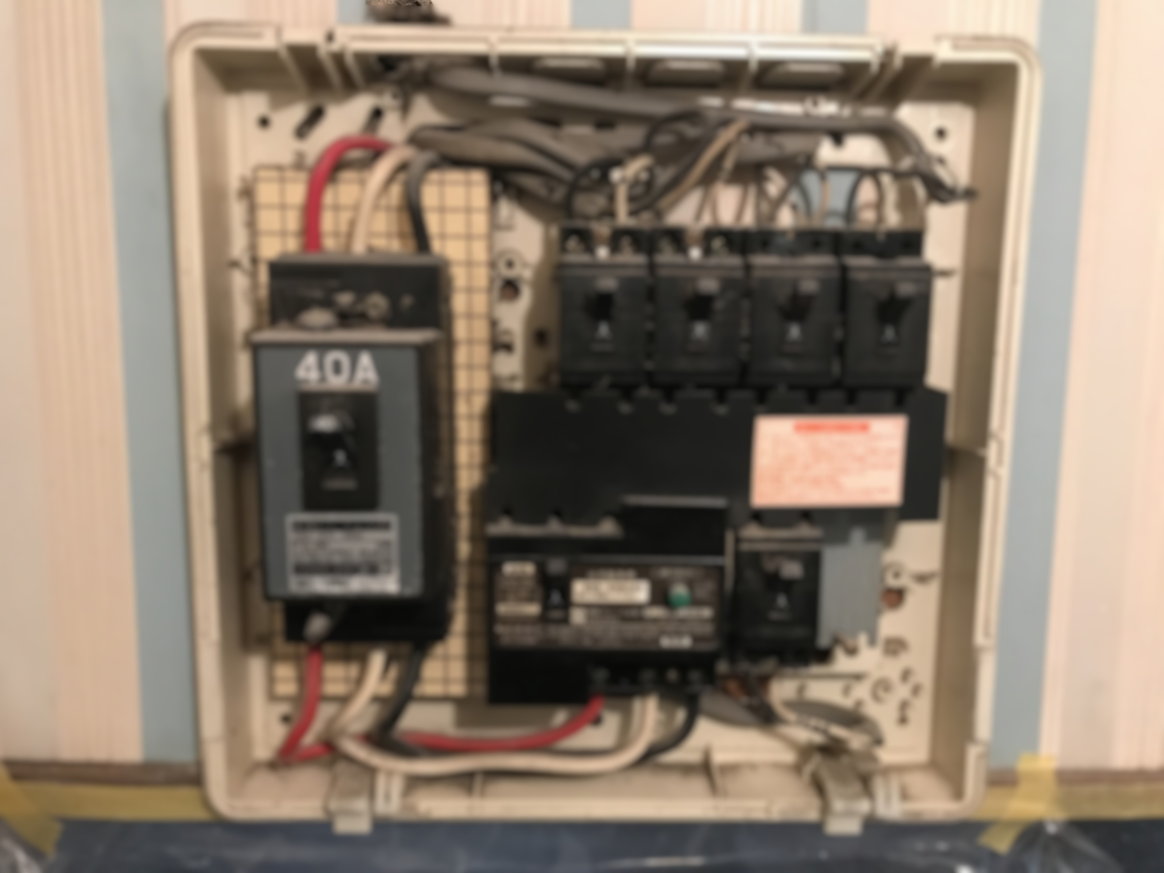 ピンぼけしている写真