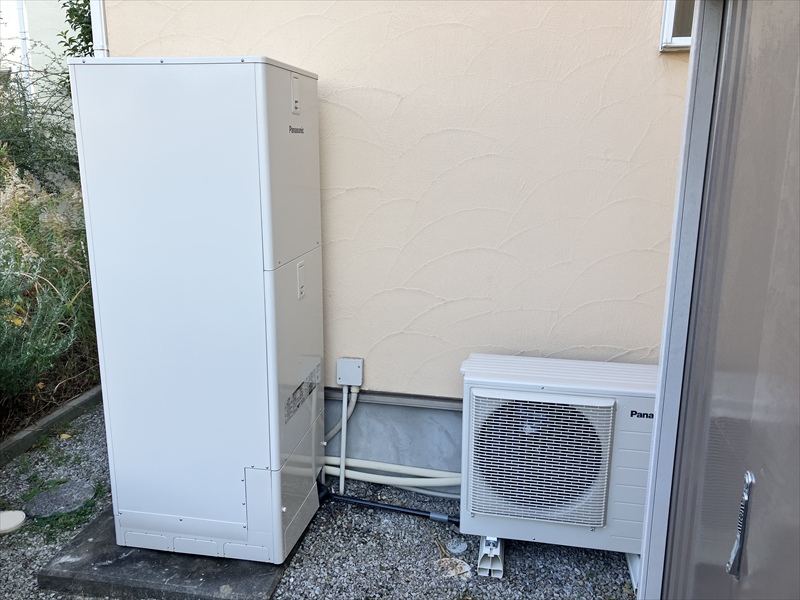 エコキュート交換工事 施工後