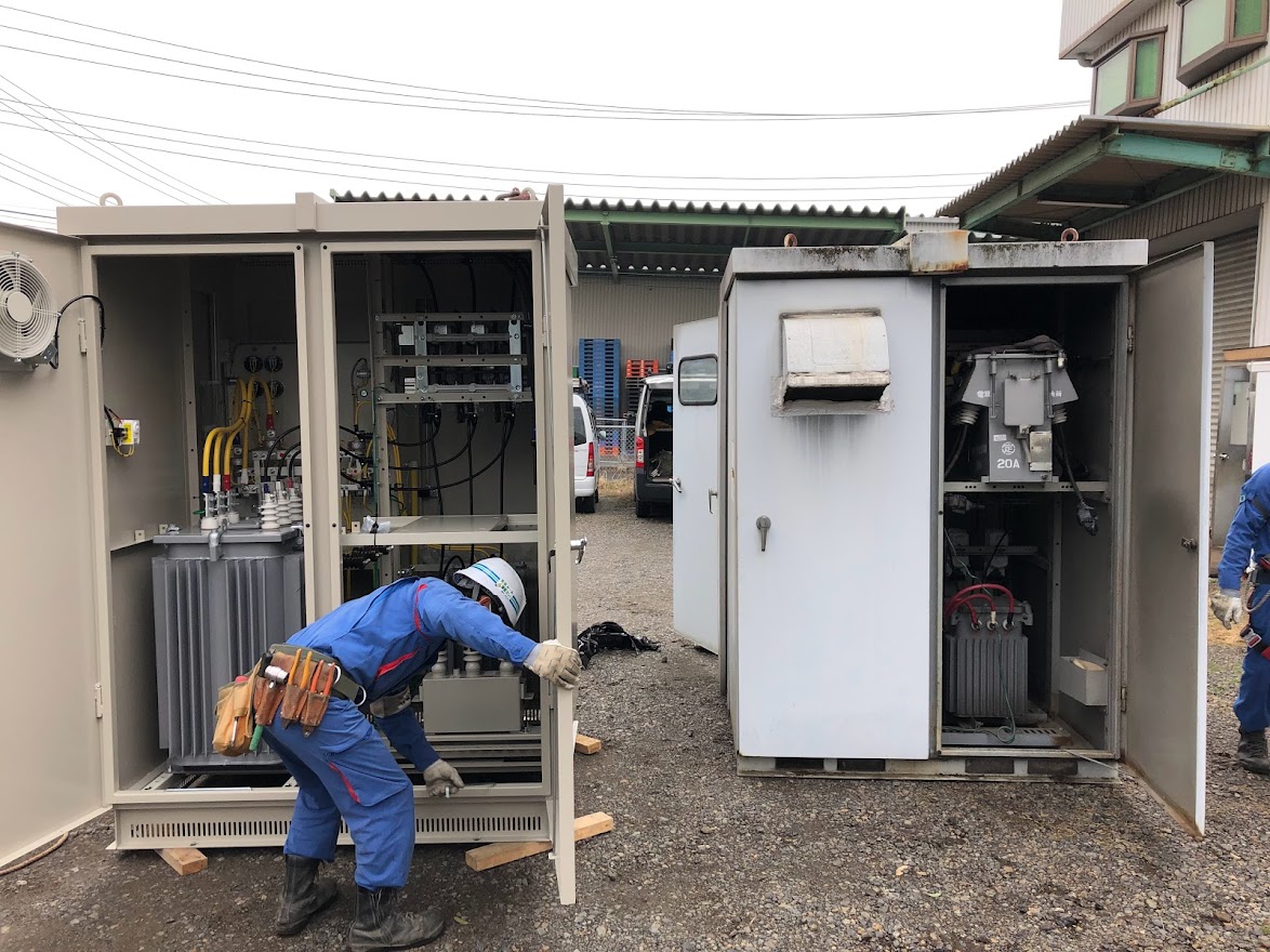 高圧受電設備改修工事_施工前