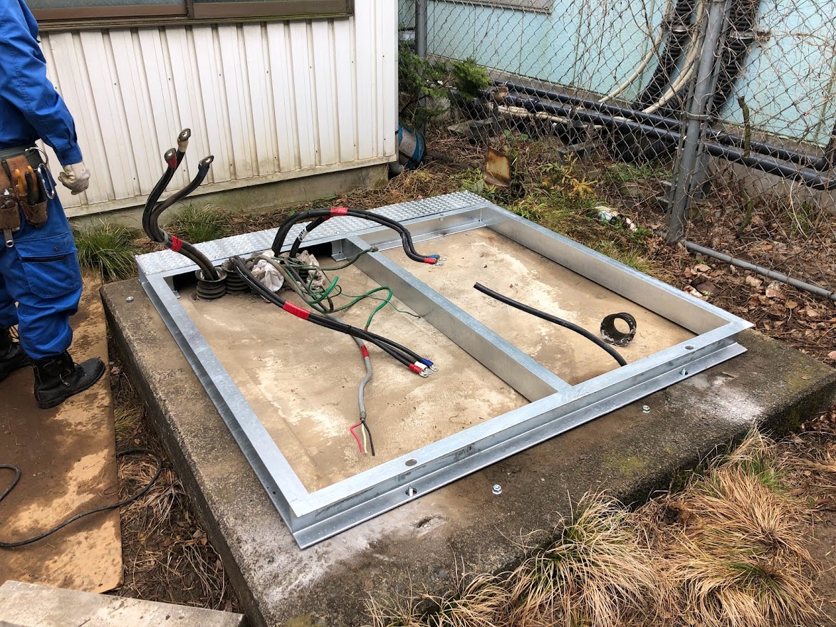 高圧受電設備改修工事_施工前