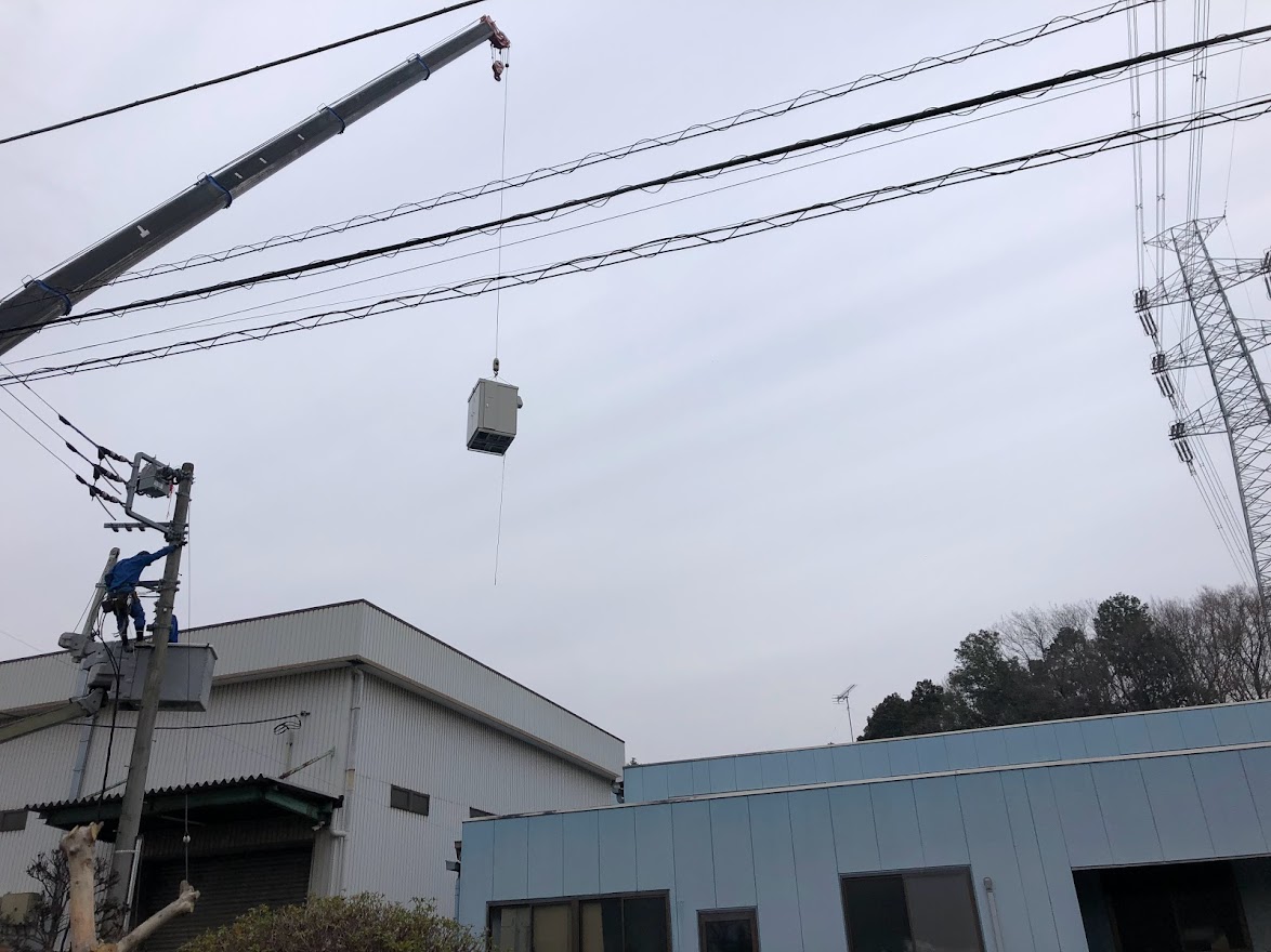 高圧受電設備改修工事_施工前