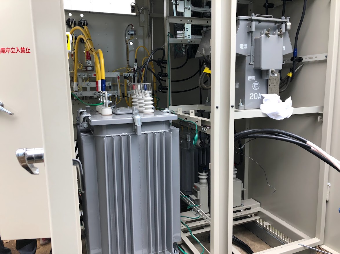 高圧受電設備改修工事_施工前