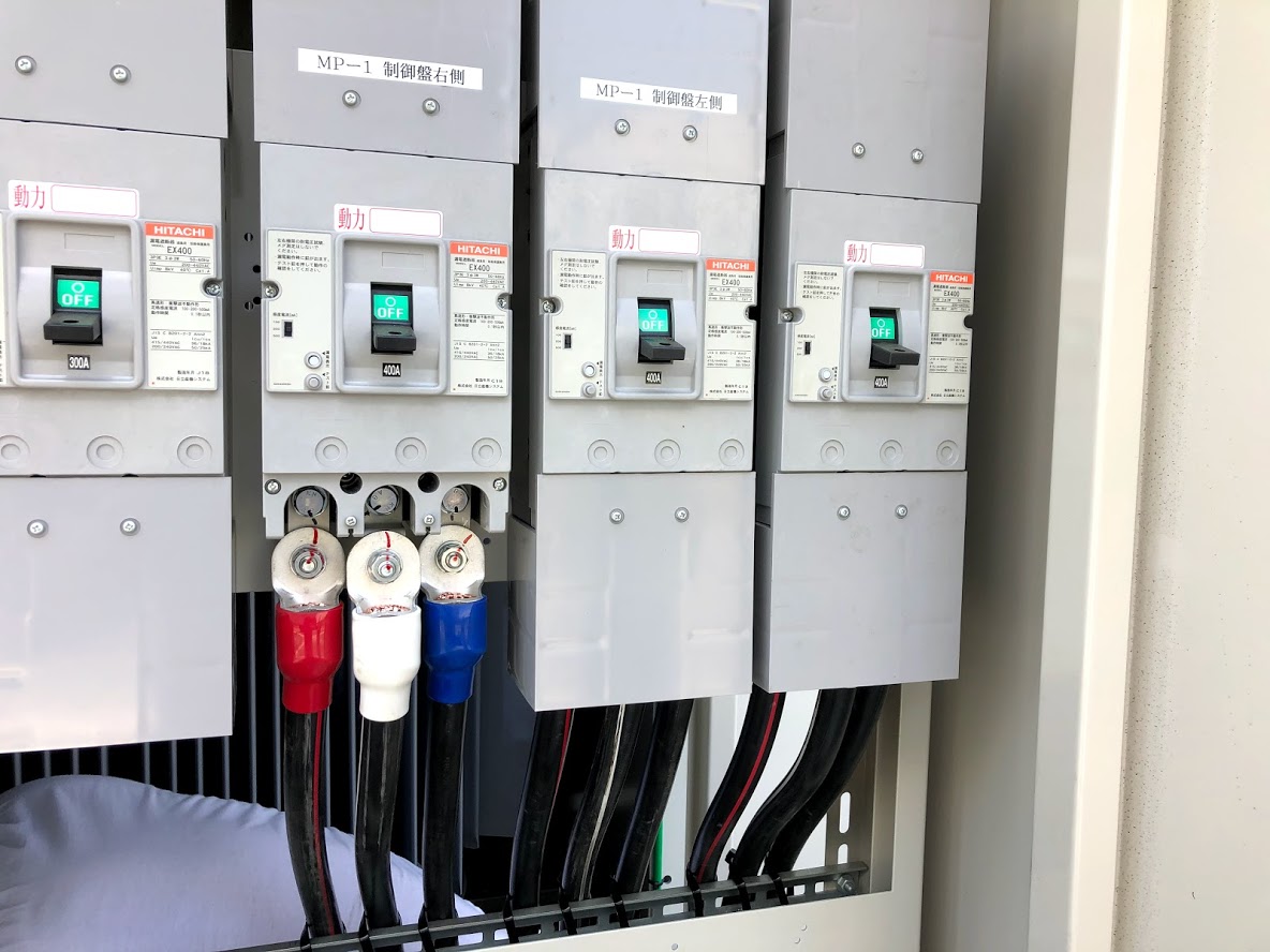 動力設備入れ替えにともなうキュービクル更新工事_施工前