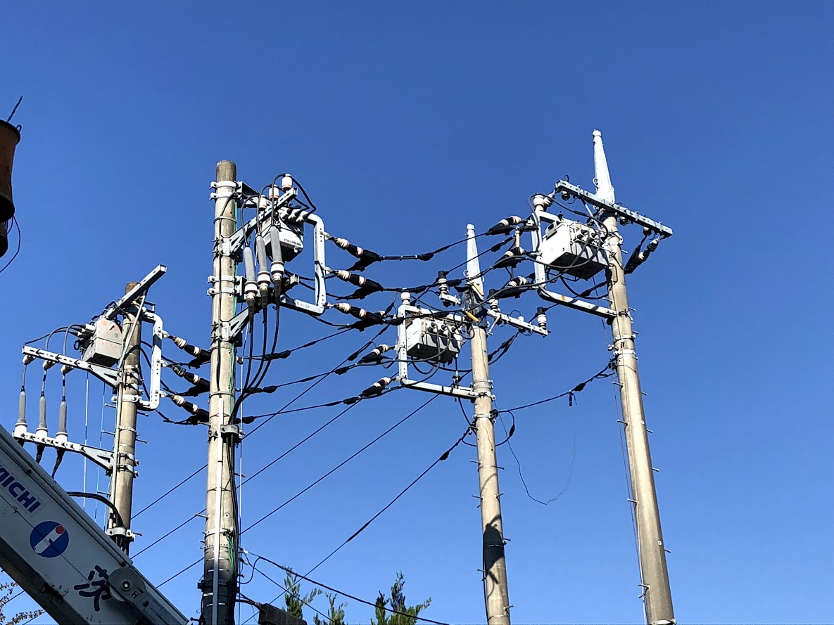 高圧ケーブル改修工事_施工前