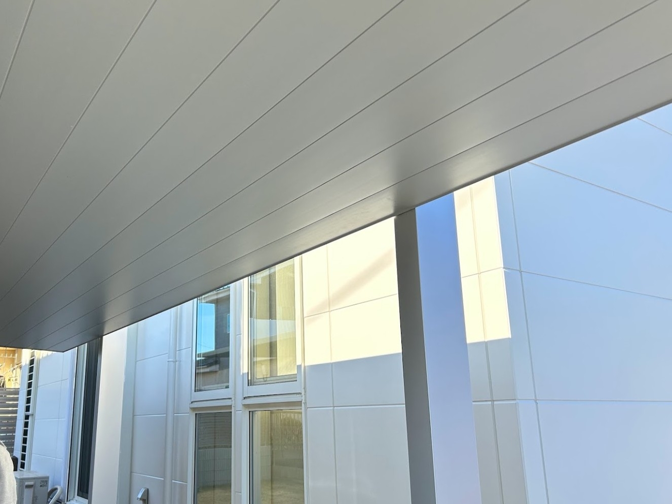 センサーライト設置工事_施工前