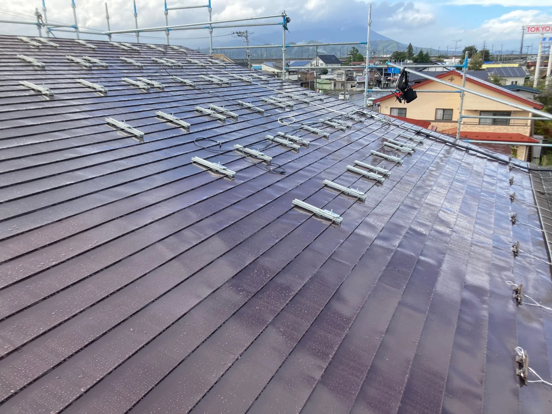 太陽光パネル設置工事_施工前