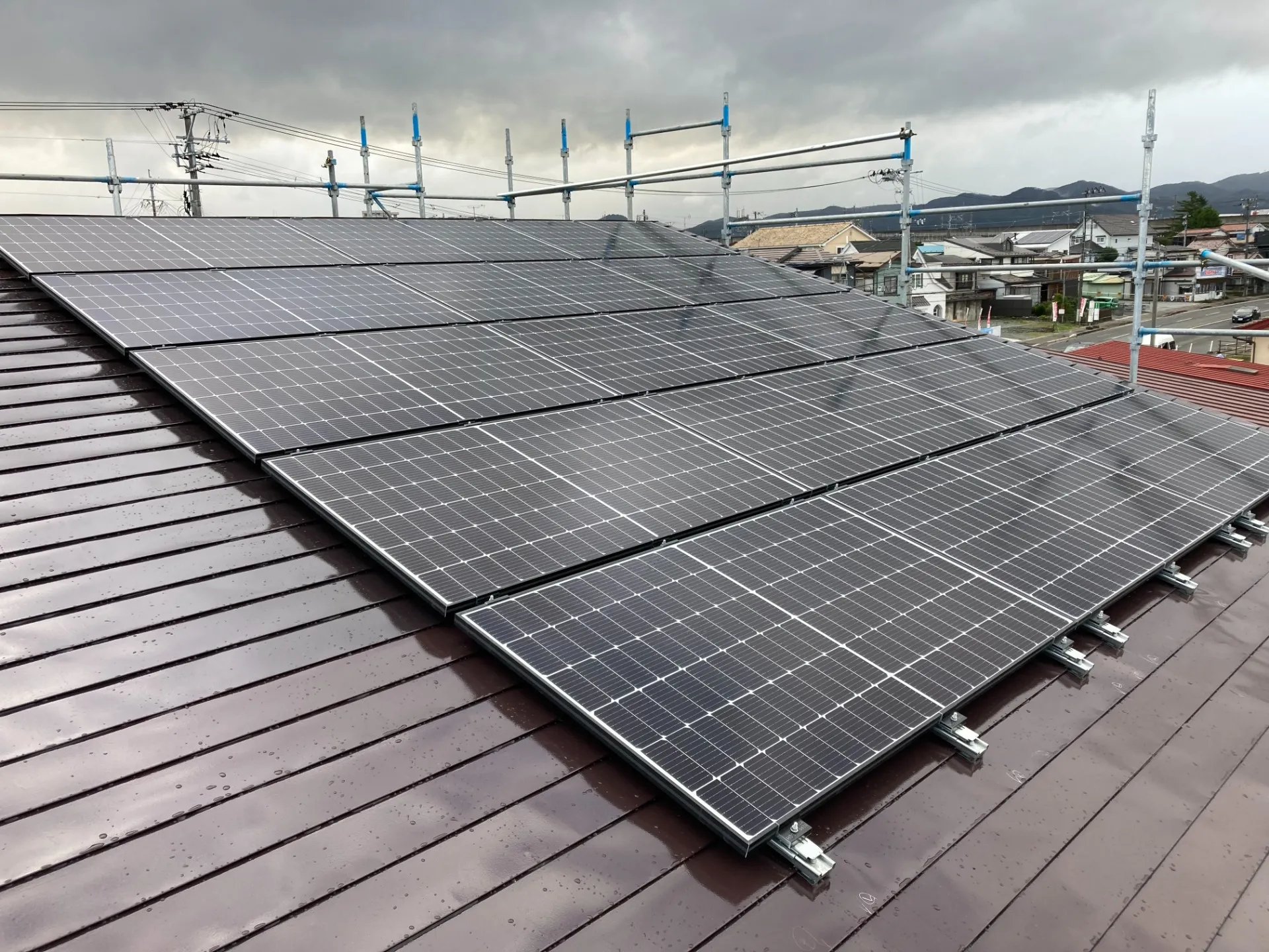 太陽光パネル設置工事_施工前