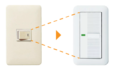 スイッチ交換工事